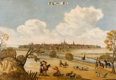 View of Hulst by Unbekannt Unbekannt